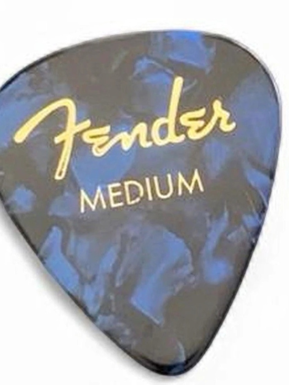 Fender 351 Blue and Black Guitar Pick